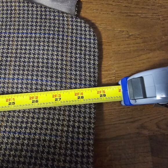 Jos. A. Bank 100% Wool Multicolor‎ Plaid Blazer Men's 40S - Picture 10 of 10